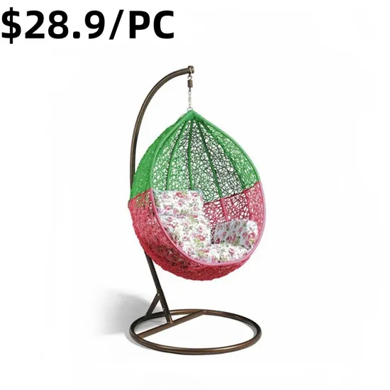 Popular Style Ergonomic Leisure Hot Sell Unadjustable Comfortable Swing Chair