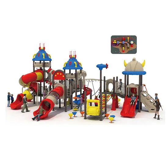 Kid Slide Play Equipment Children Amusement Park Outdoor Playground