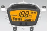 Motorcycel LCD Speedo Meter Digital Dispay Intelligent Instrument