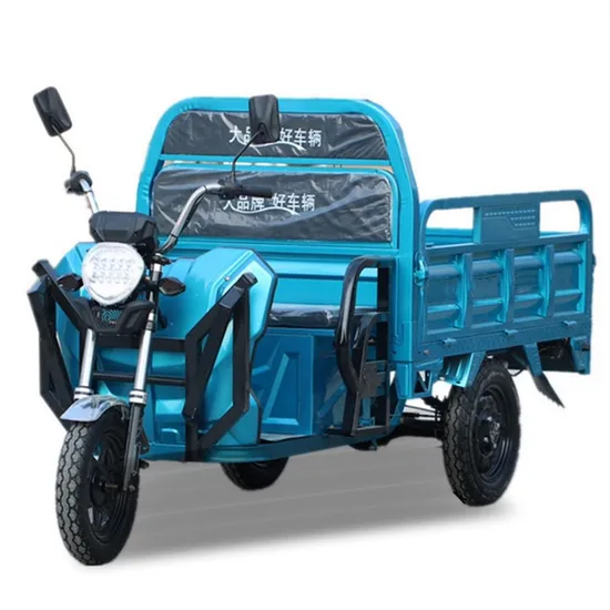 Tricycle Cargo Differential Motor China Farm Carry Small 800W Motorized Adult Tuk Tuk Dump Loader Three Wheel Open Electric Tricycle for Delivery Cargo Sale
