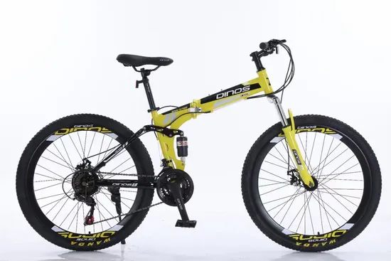 New 26 Inch Steel Frame Folding Mountain Bike From China MTB Bicycle 21speed Foldable Bicycle