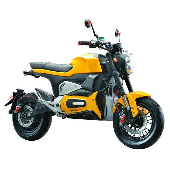 2000W 72V Battery 70km/H High Speed Electric Motorcycle
