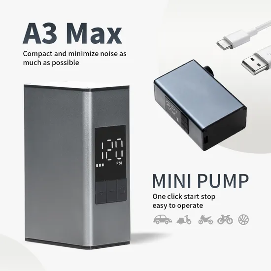 Mini Pump 150psi Air Inflator for Bicycle Motorbike Ball Bike Accessories