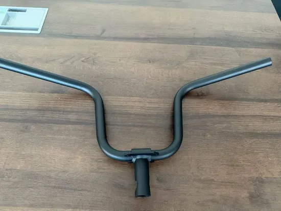 Textured Frosted Black 2-Wheeled E-Bike Bend Premium Handlebars