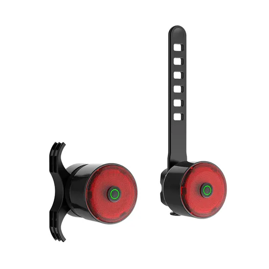 Rechargeable Brake Sensing Bicycle Tail Light Lamp, Smart Bike Rear Lights, Auto on/off, Ultra Bright LED Warning Back Bicycle Parts Flashlight
