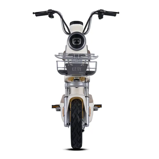 Lvju Hot Sale Mini City Bike Latte 48/60V Lead Acid Battery Electric Bicycle