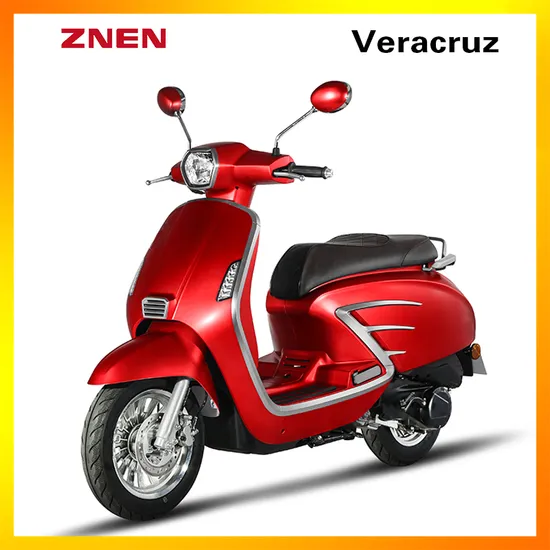 Classic Retro Style with Chrome Plated Trim Looks More Stylish Scooter Motorcycle