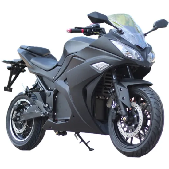 3000W EEC Certificate 80kmp V6 Electric Motorcycle 72V Kawasaki Ninja Motorbike