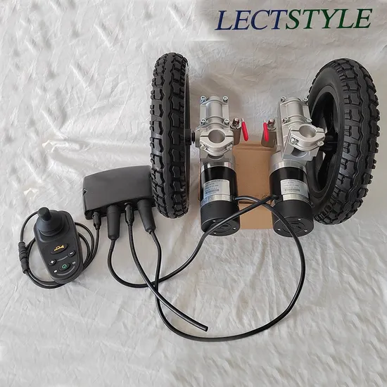 125 256W DC Electric Motorized Wheelchair Motor on Moving Robot