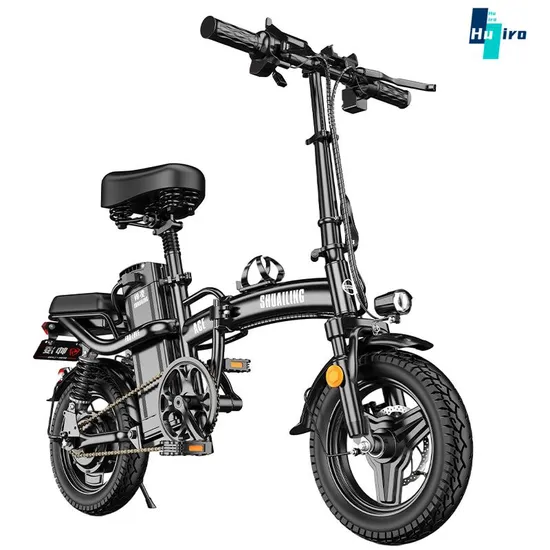 2024 Hot Sale China Wholesale E-Bike 48V 25ah Range 120km Folding Small Mini City Battery Bike Ultra Light Electric Bike for Adult