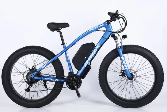 Wholesale 26 Inch Fat Electric Bicycle/OEM Custom Fat Tire Electric Bike 1000W /Cheap Electric Fat Tyre Ebike for Sale