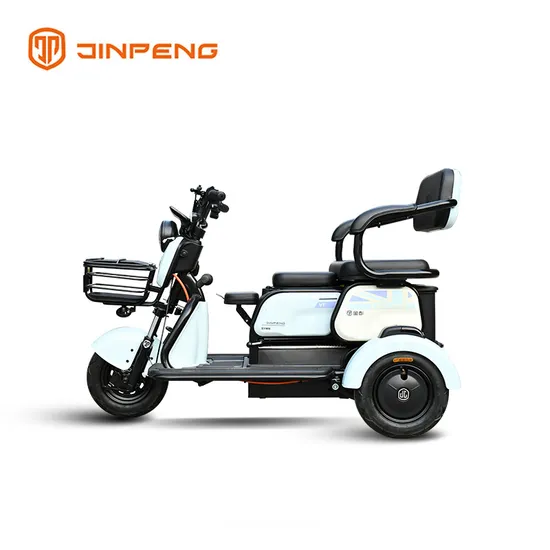 Jinpeng Wholesale Passenger Trike Small Leisure Electric Tricycle for Elderly Mobility Scooter with Foldable Seat EEC