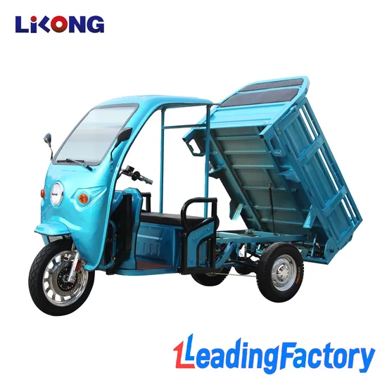 Reliable 1200W Cargo Tricycle EEC Three Wheeler Electric Trike with Windshield