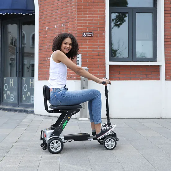 Disabled 4 Wheel Electric Folding Handicap Mobility Scooter for Elderly