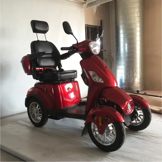 LED Light Brother Medical Carton Shanghai Electric Disability Scooter with CE