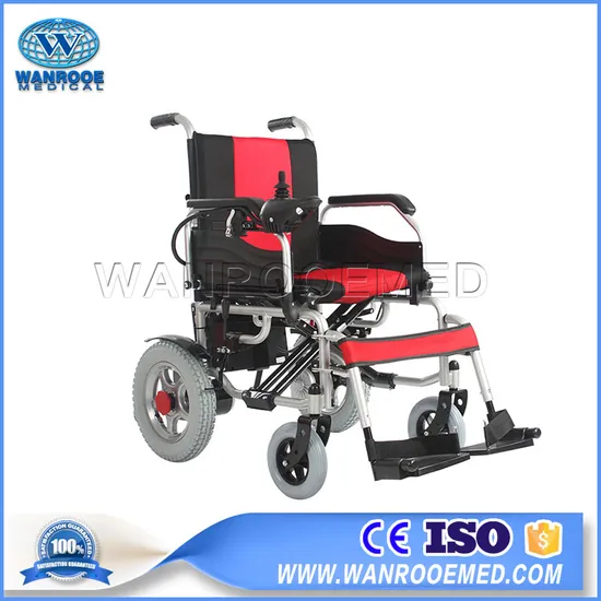 Bwhe1002 Medical Equipment Portable Foldable Lightweight Power Electric Wheelchair