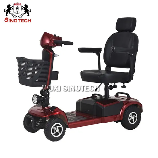 CE 300W Electric Foldable Disabled Moped Travel with Seat Electric Mobility Scooter