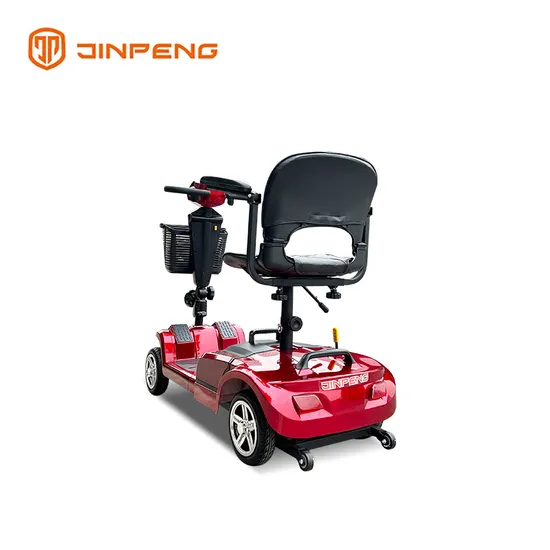 Electric Scooter with Four Wheels for Disabled