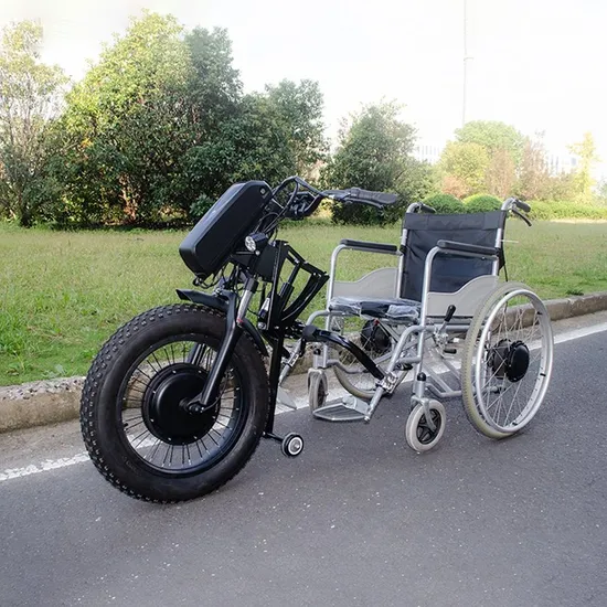 20inch Fat Electric Wheelchair Motor 36V 13ah 500W Handcycle Electric Wheelchair Conversion Kit for Disabled Wheelchair