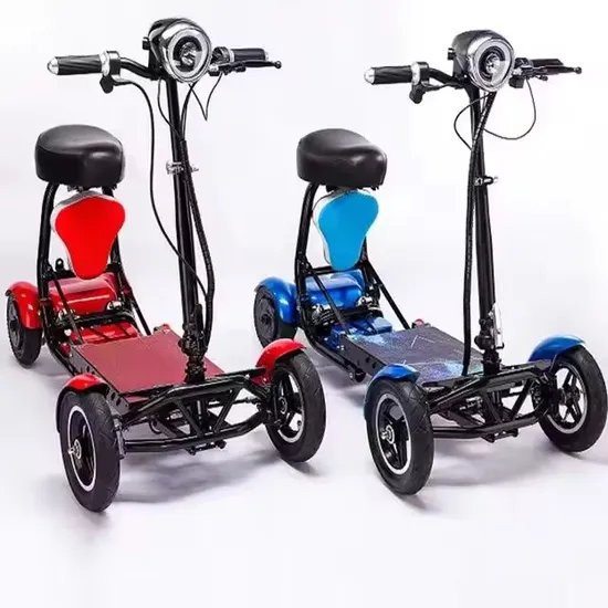 Amazon Luxury Light Mobility Portable Folding Travel Electric Mobility Scooter for Elderly