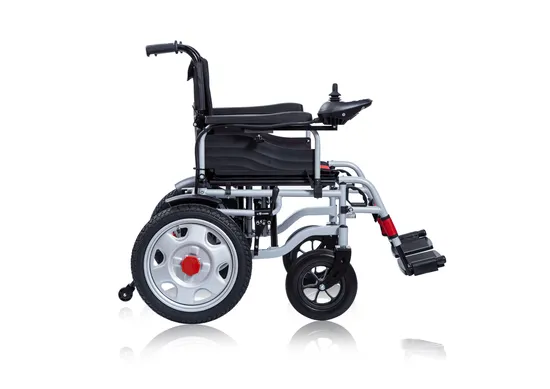 New Portable Lithium Battery Motorized Wheelchair Lightest Folding Electric Wheelchair for Adults
