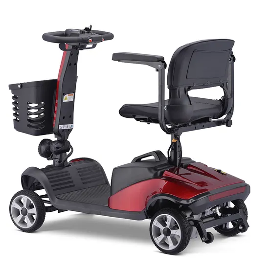Senior Friendly Electric Mobility Scooter Ergonomic Seat Fast Charging
