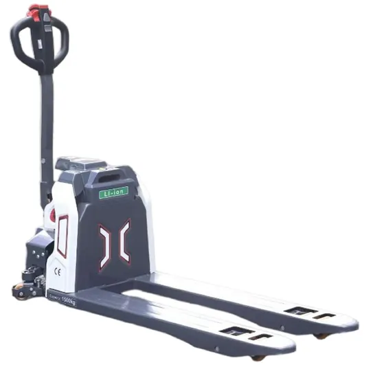 China Factory Price Strong Load Bearing Automatic Hand Electric Powered Power Pallet Truck Jack in The Workshop