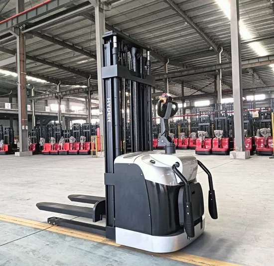 Hyder Standing Type Pallet Forklift 1500kg 2000kg Lifting Height Max 5.5m Electric Stacker