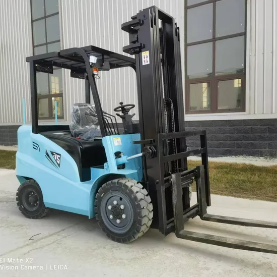 Electric Battery Forklift 1.5ton 2 Ton 3ton 3.5ton Warehouse Forklift Truck Workshop Logistics Loading