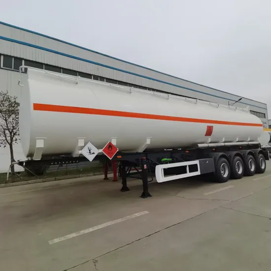 60000-70000L Large Capacity Oil Tank Truck Fuel Tanker Semi Trailer