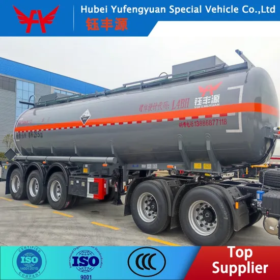 Sinotruk HOWO 4X2 6X4 40000 Liters Chemical Tanker Truck for Metal Smelting Industry