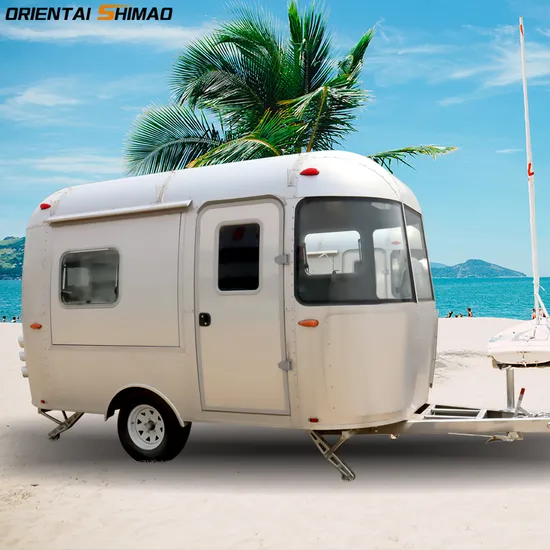 Unique Design Food Trailer Cart Airstream Mobile Snack Ice Cream Food Truck