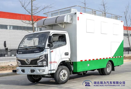 Dongfeng/HOWO Electric Custom Fast Food Trailer Street Vending Hot Dog Cart Coffee Pizza Full Kitchens Refrigerator Food Cart Van Mobile Food Truck Tuk for Sale