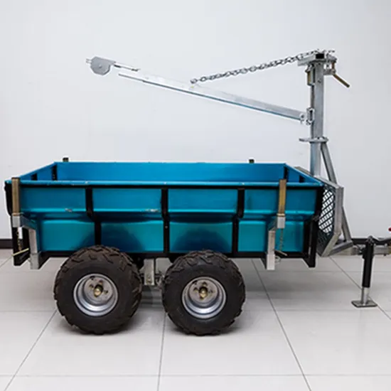 China ATV Farm Cargo Tandem Axle Log Trailer