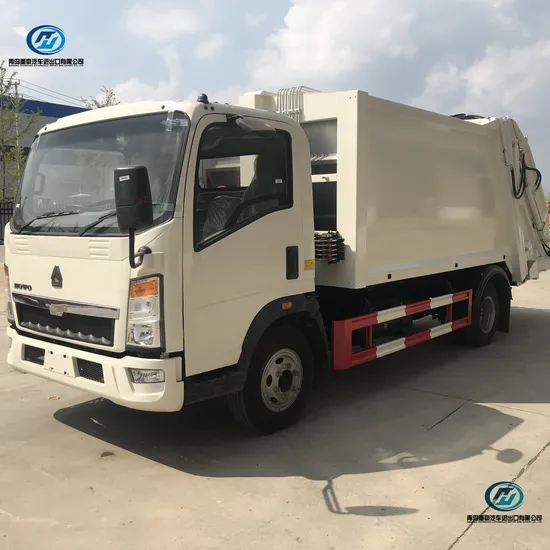 Sinotruk HOWO Light Urban 6 10cbm 12m3 14m3 High Efficiency Rear Solid Waste Compress Garbage Self-Loading Compressor Garbage Truck