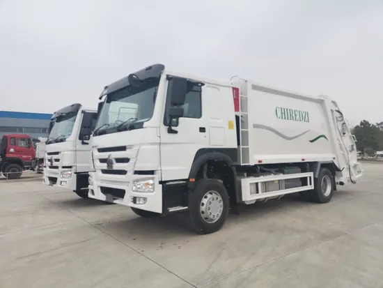Garbage Truck 10-15 Cbm Heavy Duty Truck Refuse Collection Compactor Truck Sinotruk HOWO Euro 2 for Africa