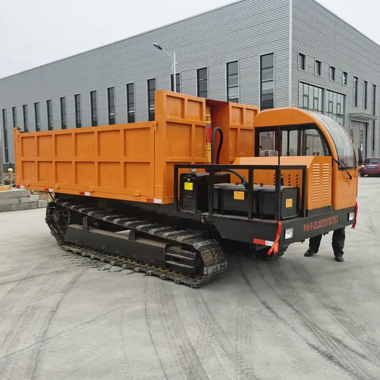 Agricultural Quarry Mineral Transportation Crawler Engineering Truck