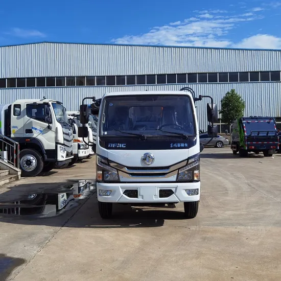 Compact 5800L Dongfeng Compressed Garbage Truck for Urban Waste Management