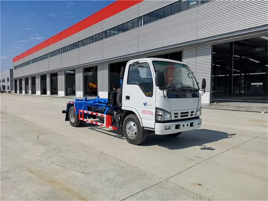 Isuzu 2ton 3ton 4 Ton Mini Hook Lift Trucks 2 Ton Hook Lift Arm Roll off Garbage Truck