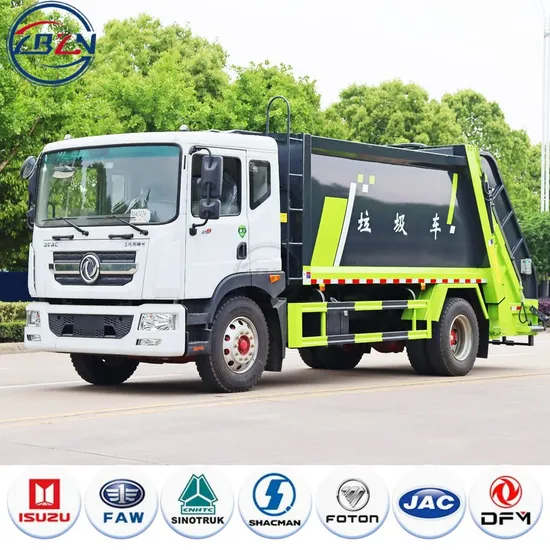 12 Cubic Meter Dongfeng Compressed Garbage Truck for Sale
