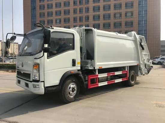 Low Price Chinese Sinotruk New HOWO 6cbm 4X2 Light Truck Garbage Truck for Sale