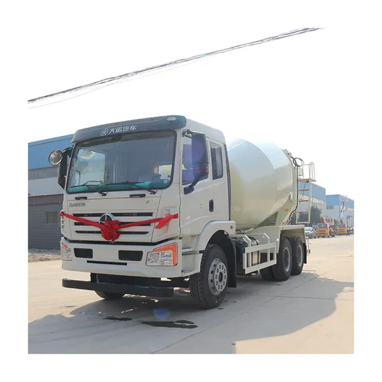 Mobile Cement Transit Mixer Dayun Fengchi 12 M3 Concrete Mixing Truck