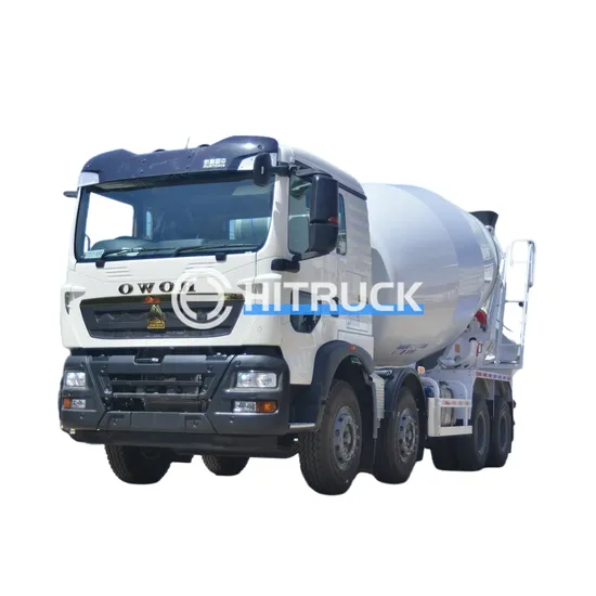 Sinotruk HOWO 6X4 8X4 10m3 12 Cubic Meters Innovative Volumetric Mobile Concrete Mixer Truck