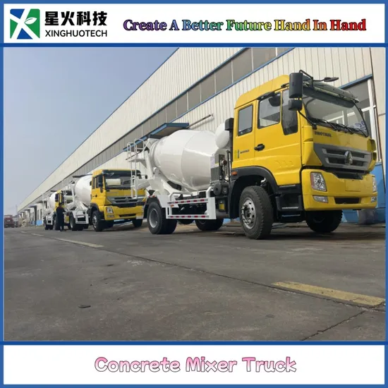 6/8/10/12/14 Cubic Meter Concrete Mixer Truck Useing for Concrete Mixing Plant Needs