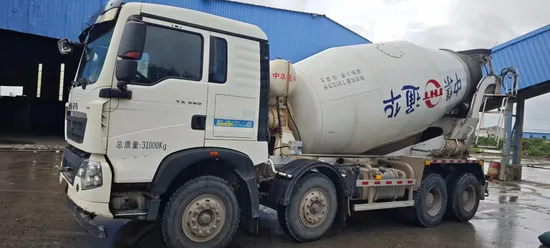 Sinotruk HOWO Concrete Mixing Truck 8X4 Concrete Mixing Truck Cimc Tonghua Concrete Mixing Truck