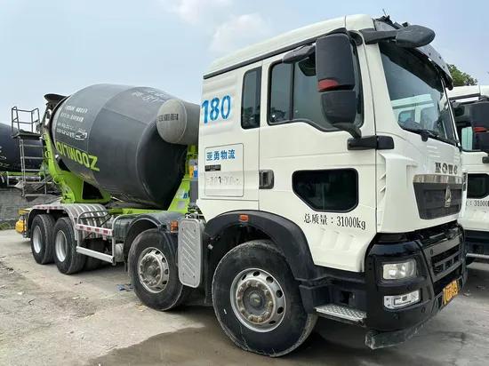 Utility Concrete Mixer Truck Featuring 14 Cubic Meters Capacity Available