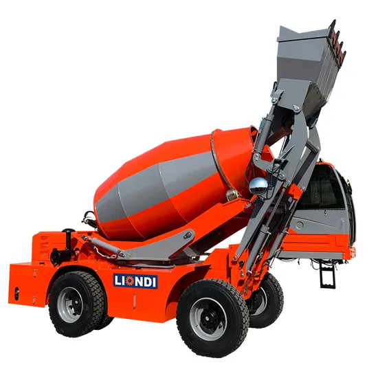 Liondi 4.0 Cu. M. High-Matched Unibody Frame Self-Feeding Mixer Truck