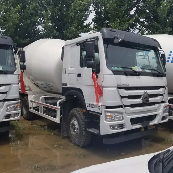 10m3 HOWO 120HP 6X4 Cement Concrete Drum Mixer Truck