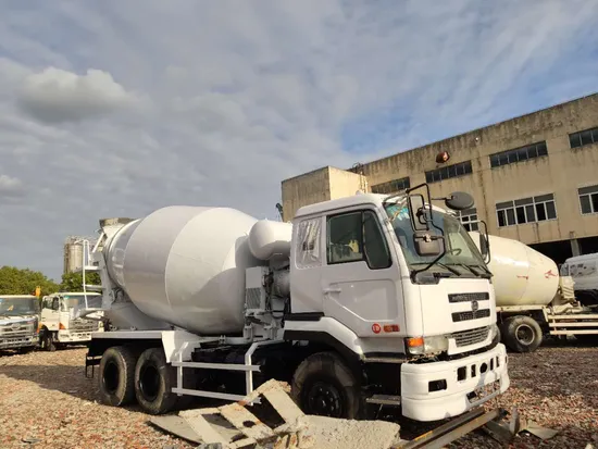 Used Dongfeng 8cbm Concrete Mixer Truck with PMP Pump