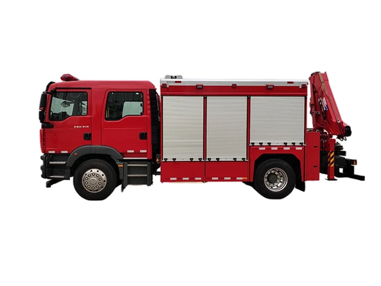 High-Performance Conventional Fire Truck for Emergency Rescue Operations